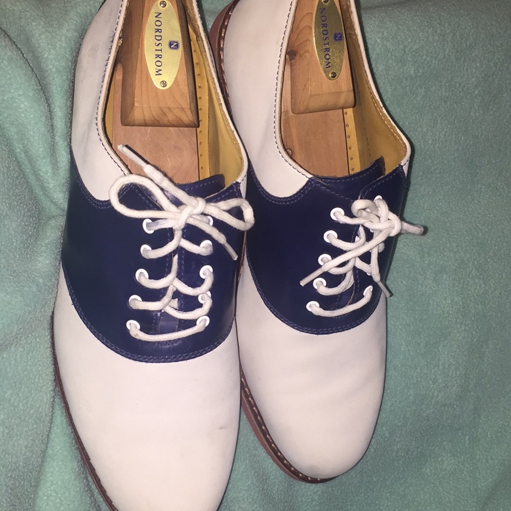 Cole Haan C08870 navy/white MEN’S saddle shoe